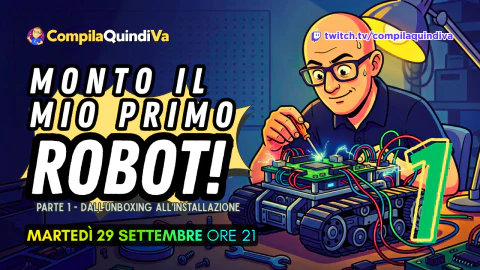 Monto il mio primo robot! Parte 1